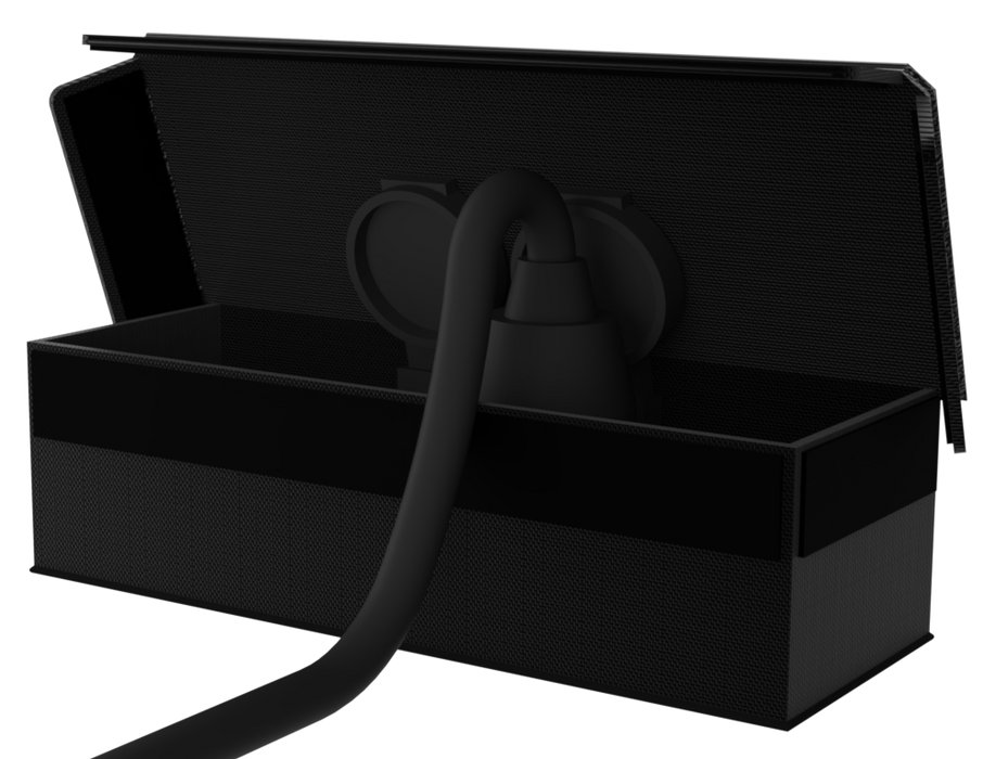 SANTOSOM Bag with Top and Side Openings, 250x100x80