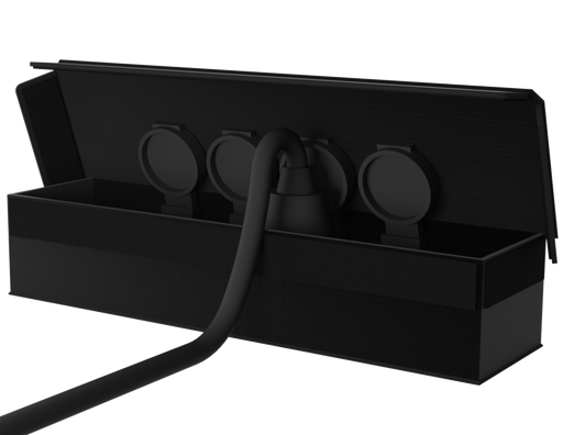 SANTOSOM Bag with Top and Side Openings, 350x100x80