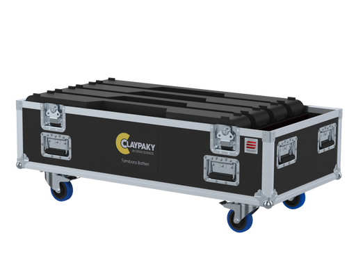 Santosom Blind Flight case PRO, 4x Clay Paky Tambora Batten