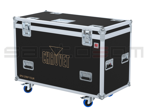 Santosom Blind Flight case PRO, 21x Chauvet Epix Strip Tour + clamp
