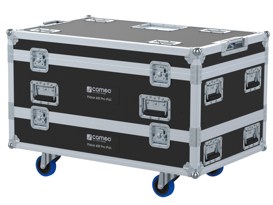 SANTOSOM Blind Extension, Flight case 4x Cameo Pixbar 600 Pro IP65