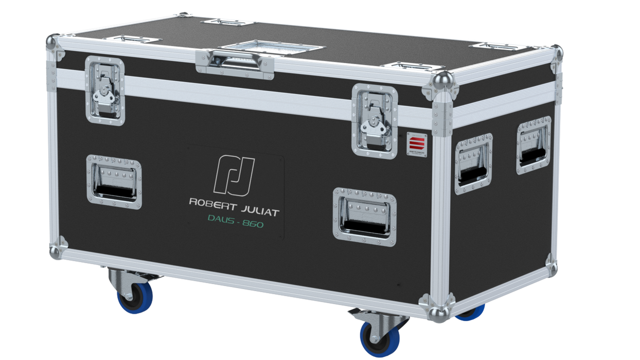 Santosom Blind Flight case PRO, 9x Robert Juliat Dalis 860