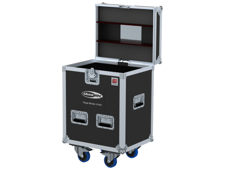 Santosom Blinder Flight case PRO, 2x Showtec Stage Blinder 4 DMX