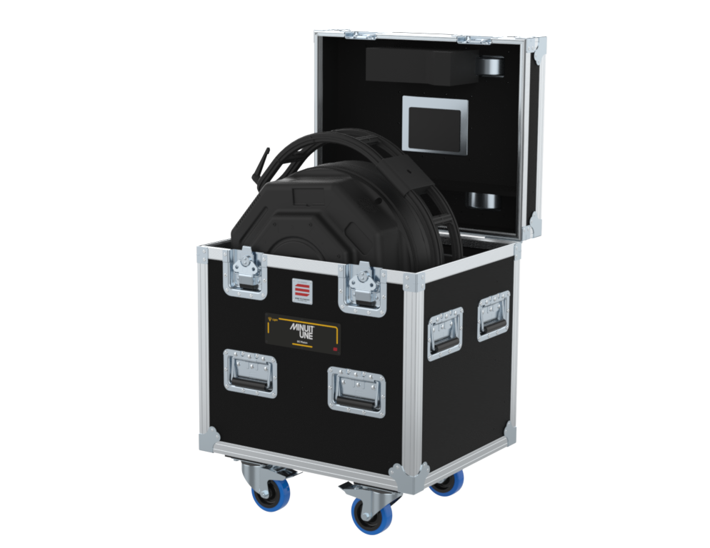 Santosom Projector Flight case PRO, 1x Minuit Une IVL Photon