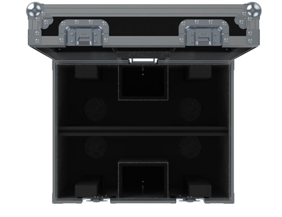 Santosom Blinder Flight case PRO, 4x Chauvet Strike Array 2