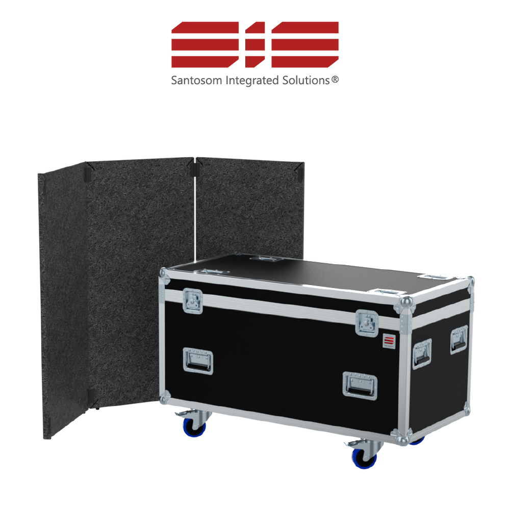SANTOSOM Bundle, 20 Folding Screen with Flight case for Events