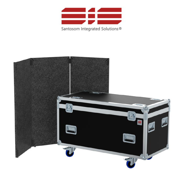 SANTOSOM Bundle, 20 Folding Screen with Flight case for Events