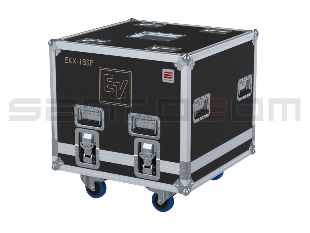 Santosom Cabinet Flight Case Pro, Electro-Voice EKX-18SP