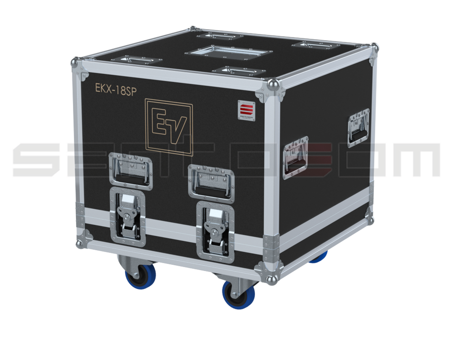 Santosom Cabinet Flight Case Pro, Electro-Voice EKX-18SP