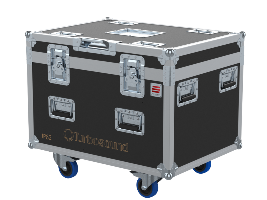 Santosom Cabinet Flight Case PRO, 4x Turbosound IP82 + Access.