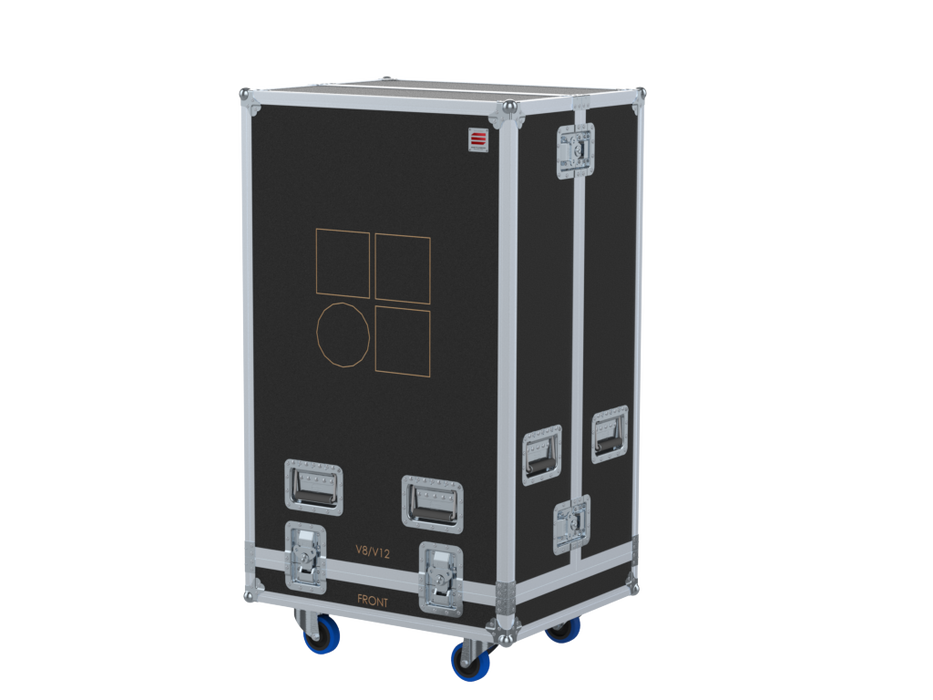 Santosom Cabinet Flight case PRO-3, 4x D&B V8 / V12