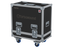Santosom Cabinet Flight Case PRO, 2x Turbosound NuQ122