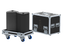 Santosom Cabinet Flight Case PRO, 2x Lambda Labs TX-1A