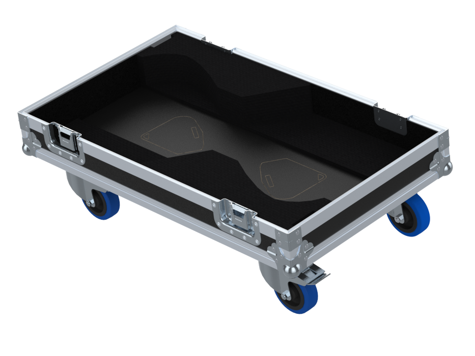 Santosom Cabinet Flight Case PRO, 2x Lambda Labs CX-2A