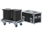 Santosom Cabinet Flight Case PRO, 2x Lambda Labs CX-2A