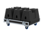 Santosom Cabinet Flight case PRO-3, 3x Nexo GEO M12