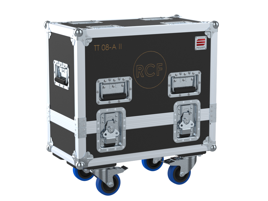 Santosom Cabinet Flight case PRO, 2x RCF TT 08-A II