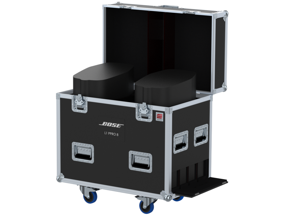 Santosom Cabinet Flight case PRO, 2x BOSE L1 PRO 8