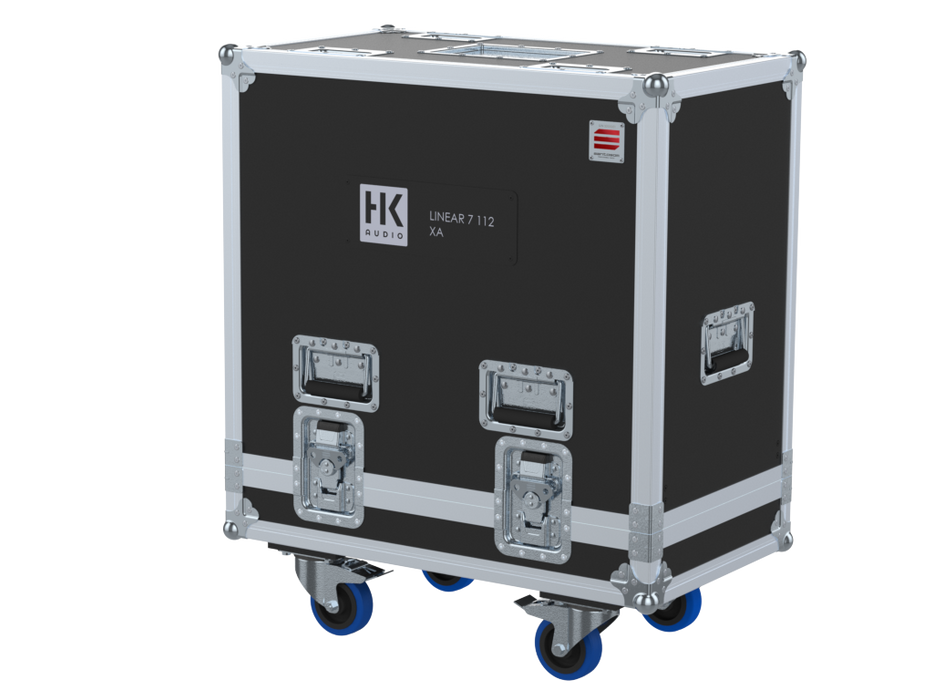 Santosom Cabinet Flight case Pro, 2x HK LINEAR 7 112 XA