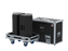 Santosom Cabinet Flight case, 2x RCF ST 12-SMA II