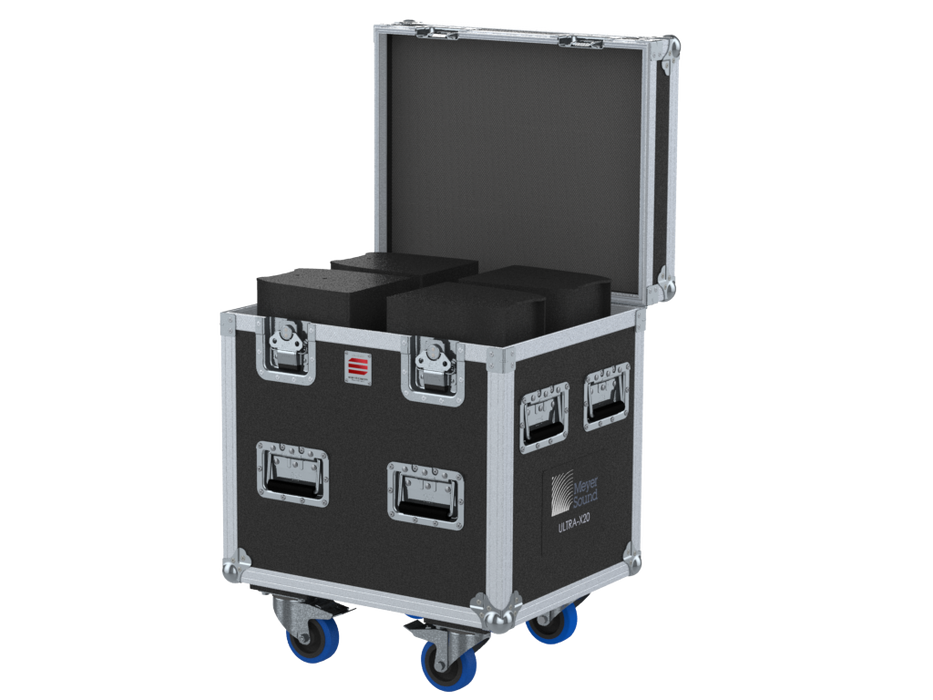 Santosom Cabinet Flight case PRO, 4x Meyer Sound Ultra-X20