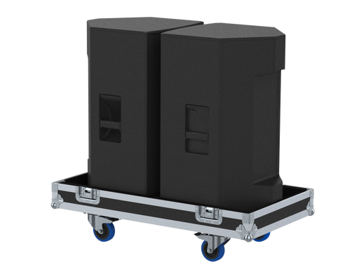 SANTOSOM Cabinet Flight case PRO, 2x Yamaha DZR15 / CZR15