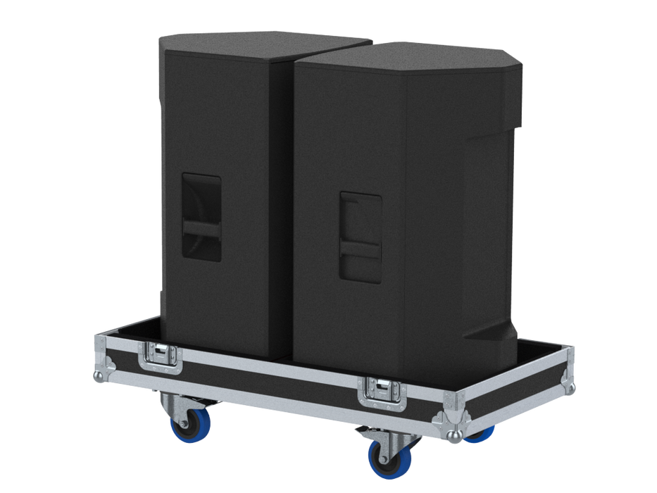 SANTOSOM Cabinet Flight case PRO, 2x Yamaha DZR15 / CZR15