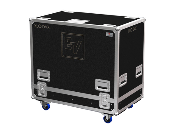 Santosom Cabinet Flight Case, 2x Electro-Voice XLC127-DVX + Frame