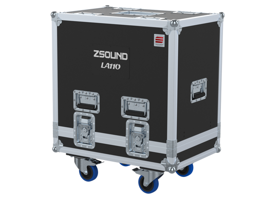 Santosom Flight case 2x ZSound LA110