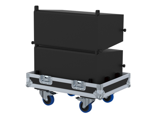 Santosom Flight case 2x ZSound LA110