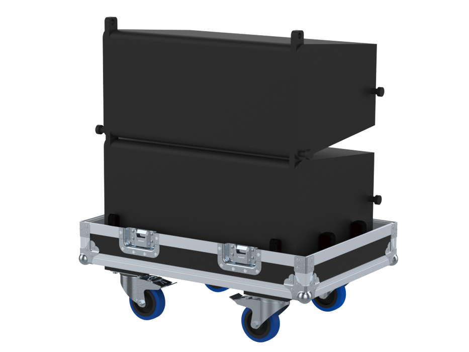 Santosom Flight case 2x ZSound LA110