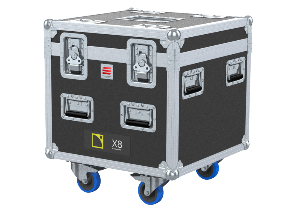Santosom Cabinet Flight case PRO, 4x L-Acoustics X8 + Access.
