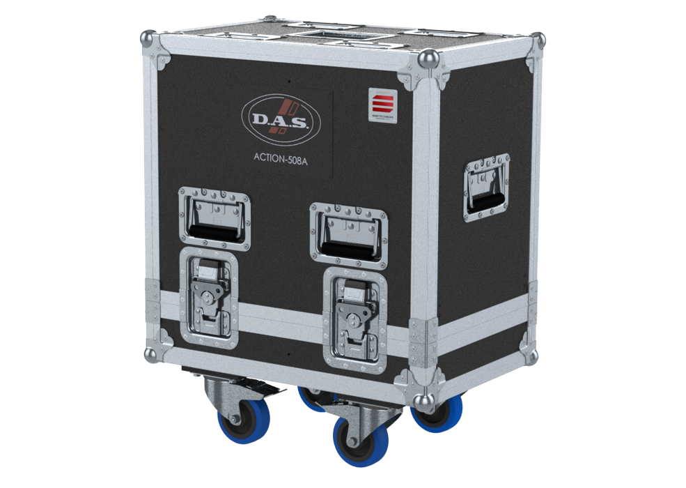 Santosom Cabinet Flight case, 2x DAS ACTION-508
