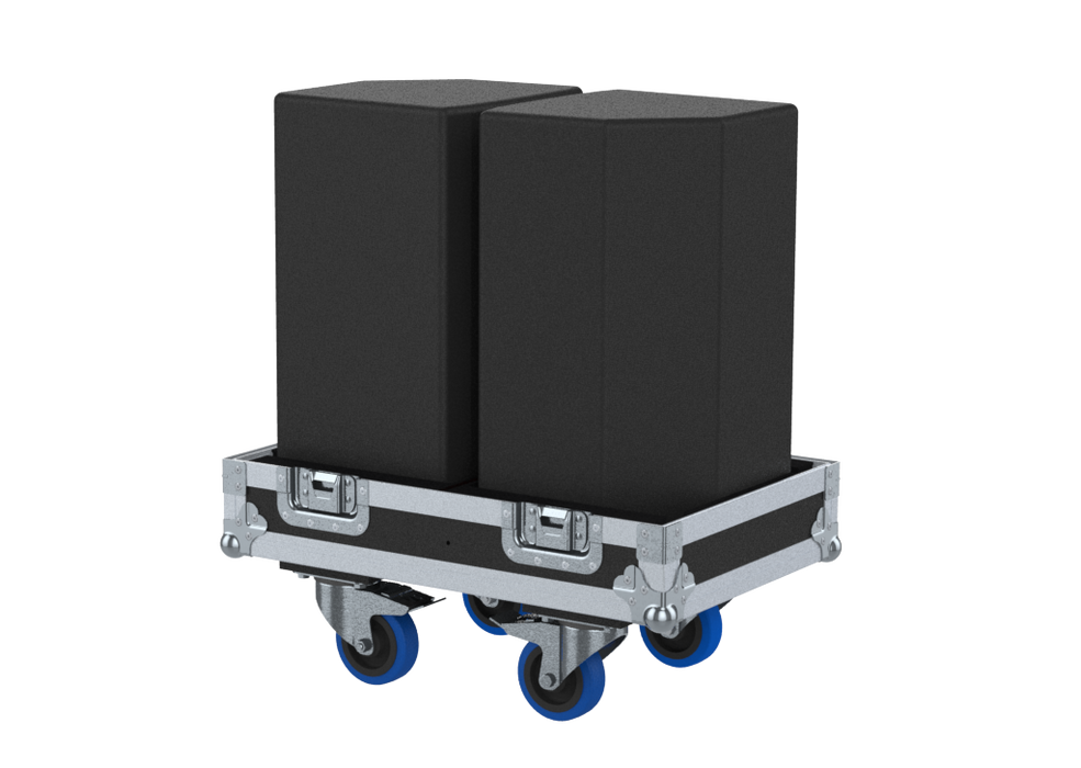 Santosom Cabinet Flight case, 2x DAS ACTION-508