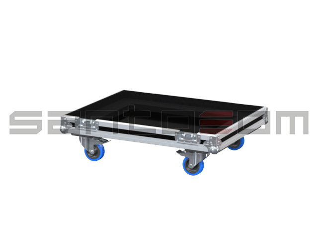Santosom Cabinet Flight case PRO, 2x JBL VRX918SP SUB