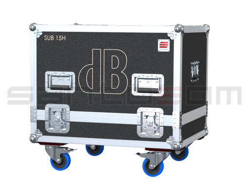 Santosom Cabinet Flight Case Pro, DB Technologies SUB 15H