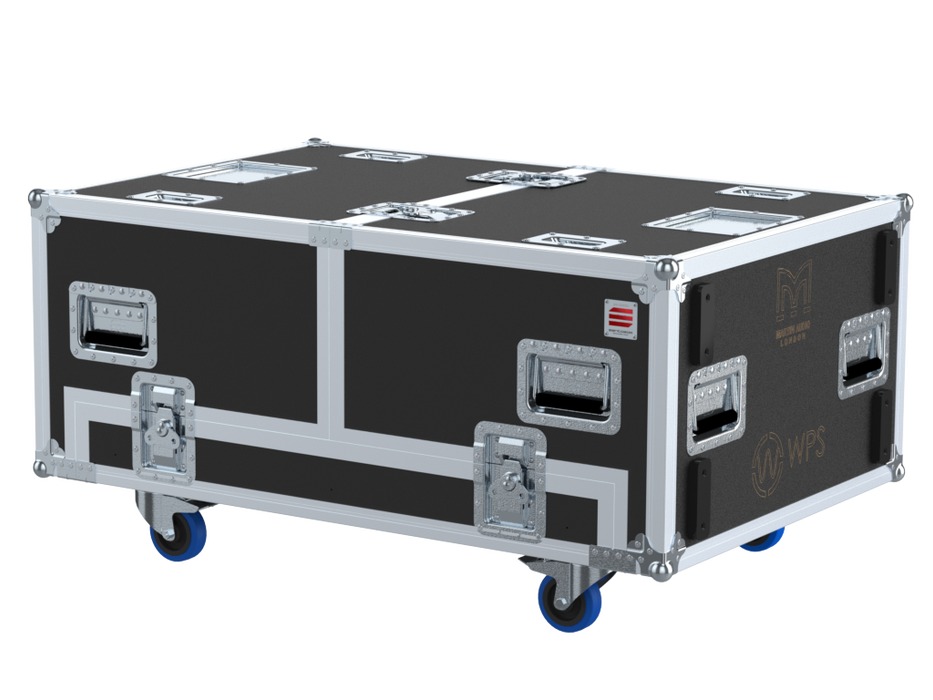 Santosom Cabinet Flight case PRO-4, 4x Martin Audio WPS