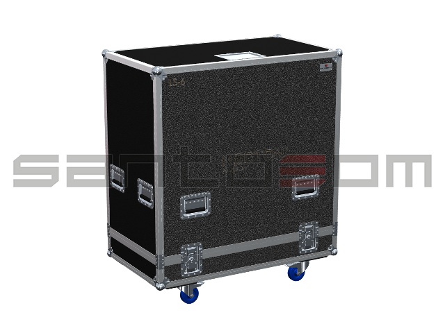 Santosom Cabinet Flight Case PRO, 3x Norton LS-6/7