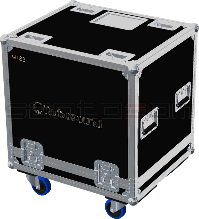 Santosom Cabinet Flight Case PRO, Turbosound Milan SUB M18B