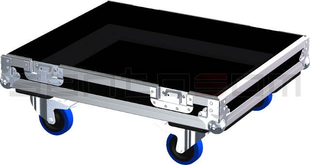 Santosom Cabinet Flight Case PRO, Turbosound Milan SUB M18B