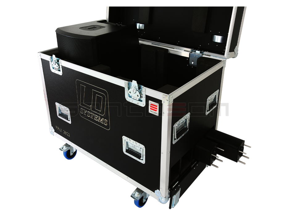 SANTOSOM Cabinet Flight case PRO, 2x LD System Maui® 28G2