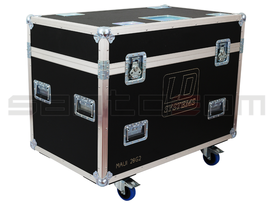 SANTOSOM Cabinet Flight case PRO, 2x LD System Maui® 28G2