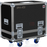 Santosom Cabinet Flight case PRO, 2 Mackie SRM 450