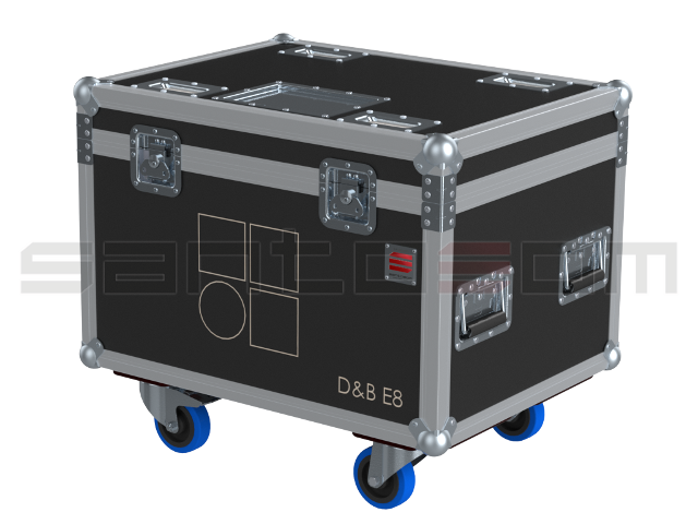 Santosom Cabinet Flight case, 4x D&B E8