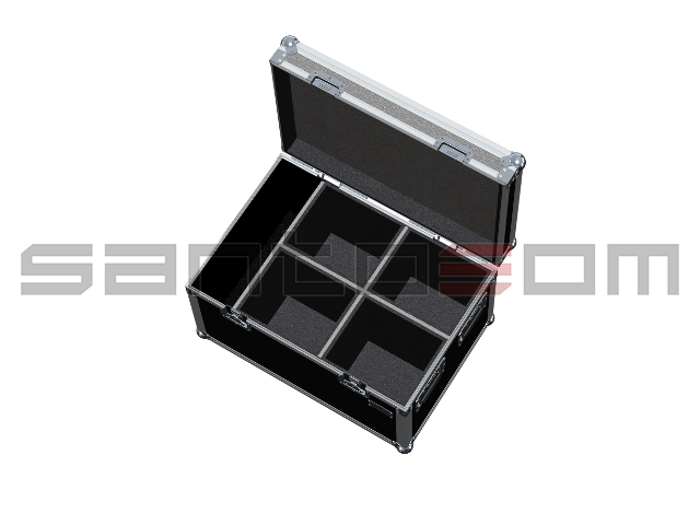 Santosom Cabinet Flight case, 4x D&B Ci-80