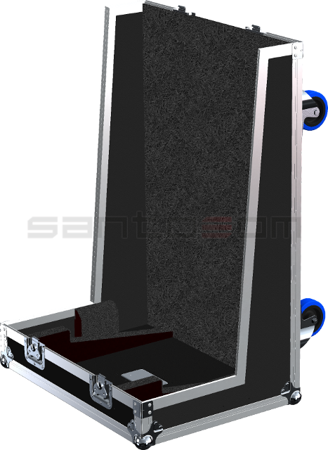 Santosom Cabinet Flight Case STD, 4x DB Technologies DVA T4/T8 + DRK 20M