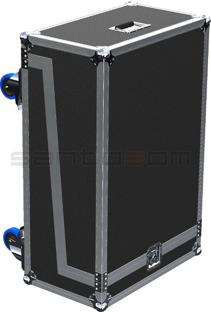 Santosom Cabinet Flight Case, 4x DB Technologies DVA T4 / T8 / K5