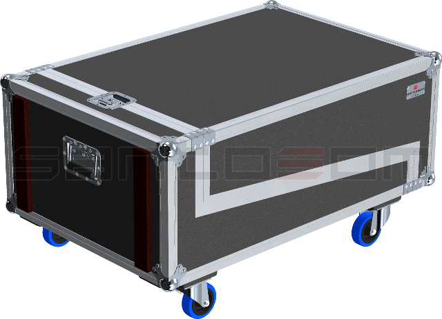 Santosom Cabinet Flight Case, 4x DB Technologies DVA T4 / T8 / K5