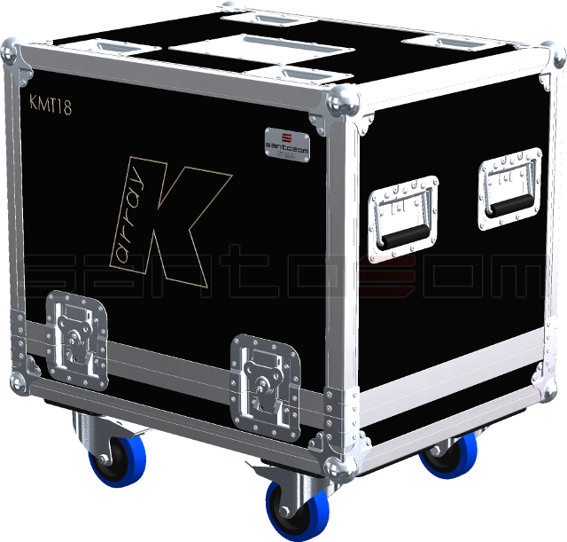 Santosom Cabinet Flight case PRO, K-Array KMT18
