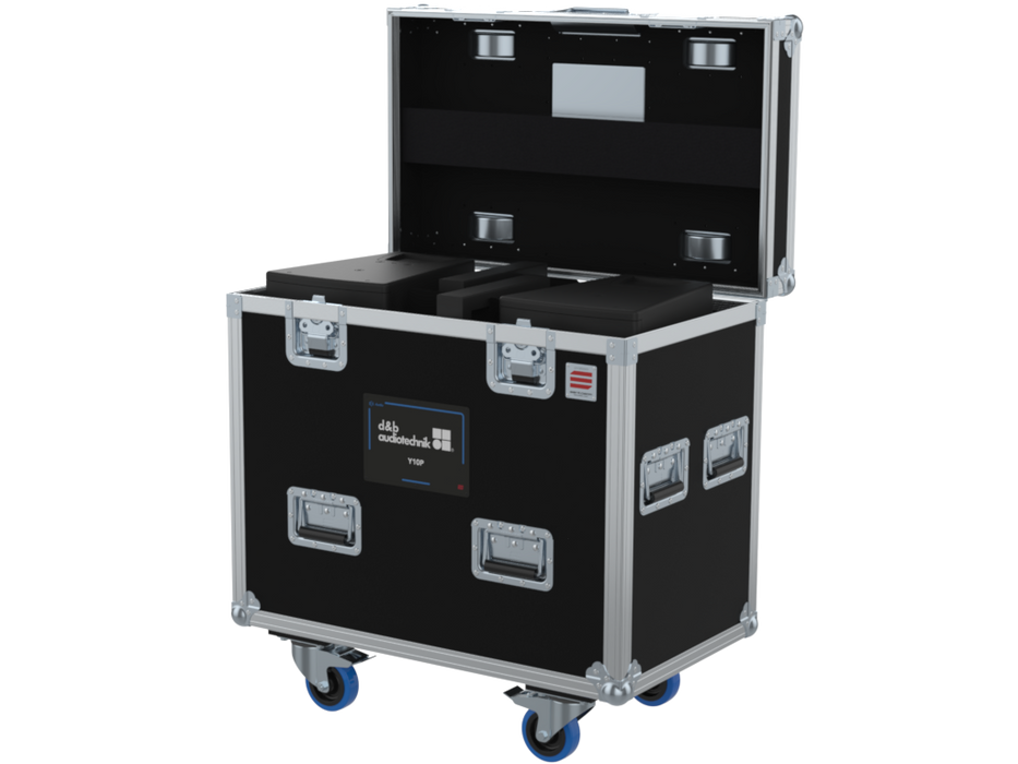 Santosom Cabinet Flight case PRO, 2x D&B Y7P/Y10P